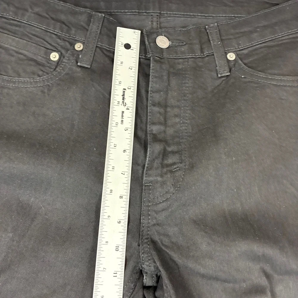 Levis 511 Slim Fit Jeans Mens Size 36x30 Black Denim Pants 04511-1907